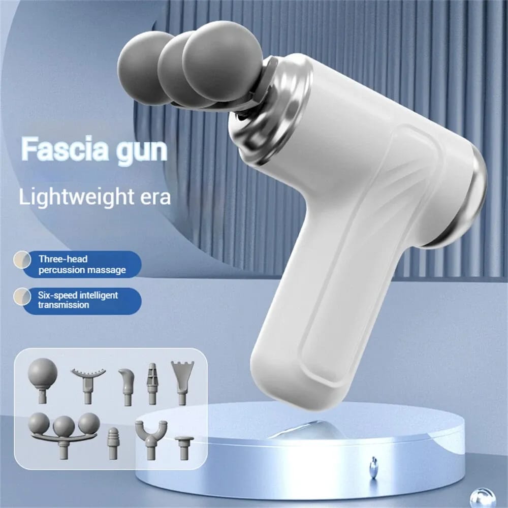 Portable Massage Gun, Triple head Massage Gun Pro+